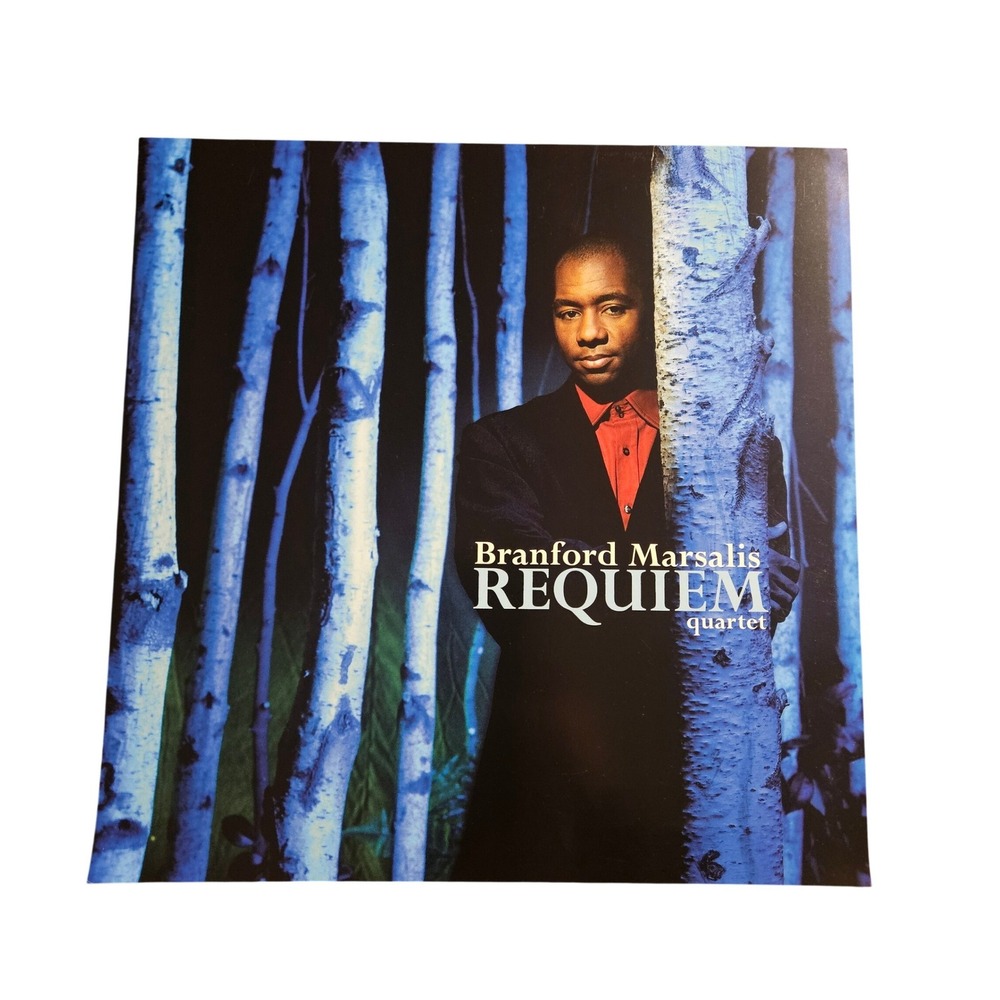 Branford Marsalis Quartet Requiem 12x12 Double Sided‎ Flat Promo Poster 1999